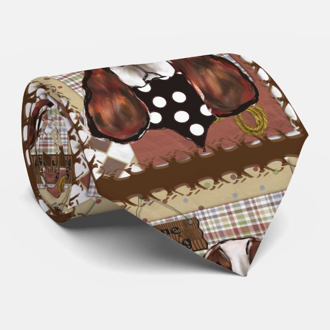 ENGLISH SPRINGER SPANIEL TIE (Rolled)