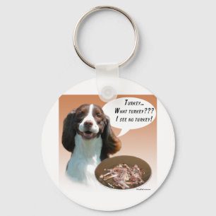 English Springer Spaniel Turkey Key Ring