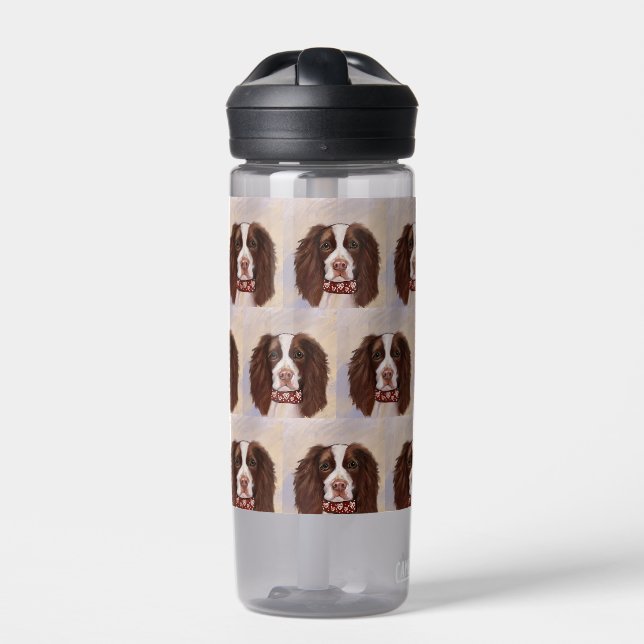 English Springer Spaniel  Water Bottle (Front)