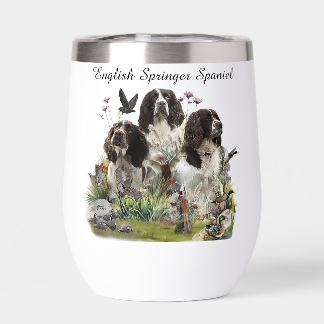 English Springer Spaniels ,Art (Back)