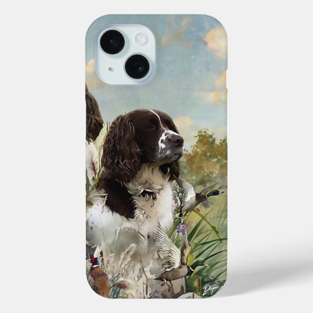 English Springer Spaniels ,Art Case-Mate iPhone Case (Back)