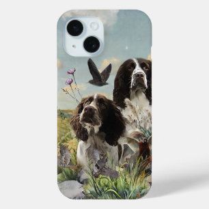 English Springer Spaniels ,Art iPhone 15 Case