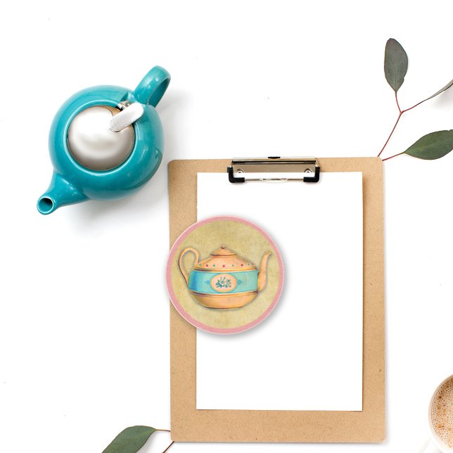 English Tea Kettle Coaster (Creator Uploaded)