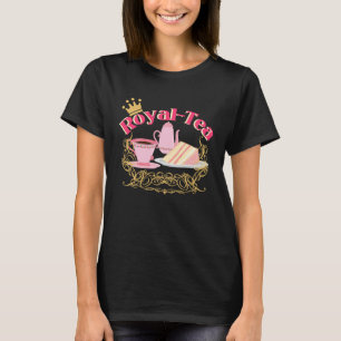 English Tea Party Royalty Pun Tea T-Shirt