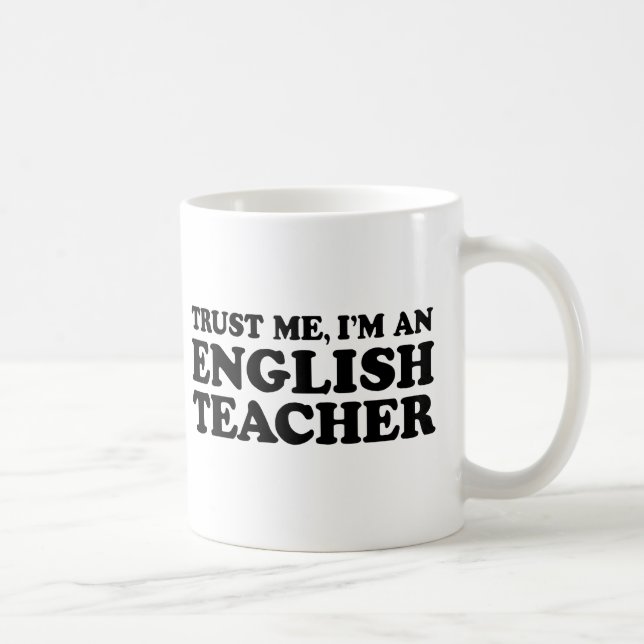 English Teacher Coffee Mug (Right)