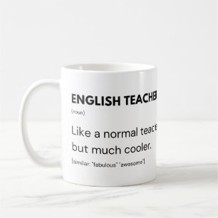 English Teacher Cool Professor And Educator Coffee Mug