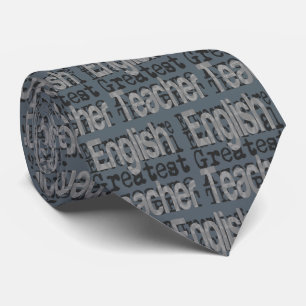 English Teacher Extraordinaire Tie