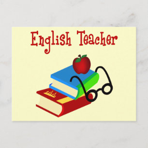 English Teacher Gifts Postcard