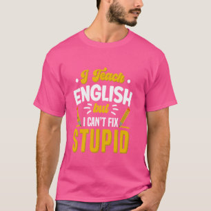English Teacher Grammar Police T-Shirt