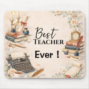 English Teacher Thank You Gift End of School Year Mouse Pad