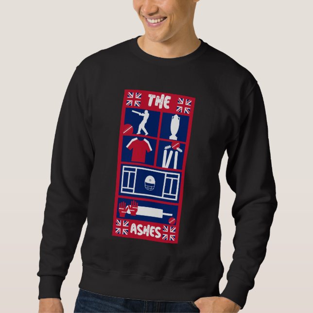 English Test Cricket    Sweatshirt (Front)