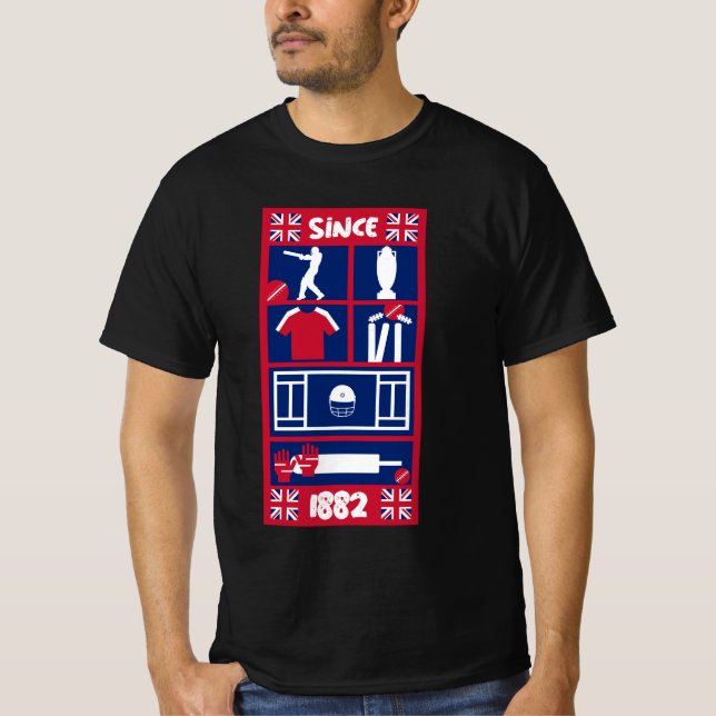 English Test Cricket  T-Shirt (Front)
