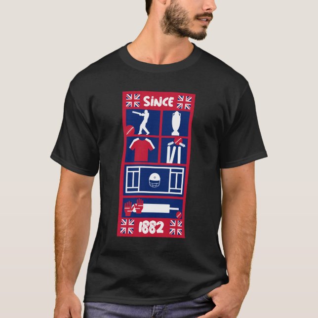 English Test Cricket  T-Shirt (Front)