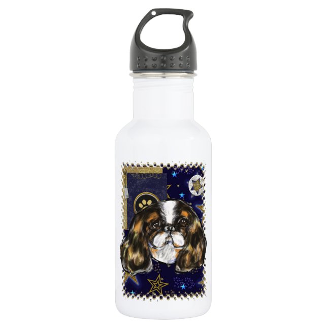 ENGLISH TOY SPANIEL 532 ML WATER BOTTLE (Front)