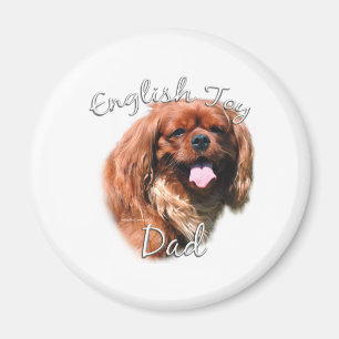 English Toy Spaniel Dad 2 Magnet