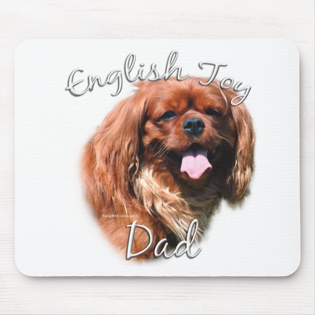 English Toy Spaniel Dad 2 Mouse Pad (Front)