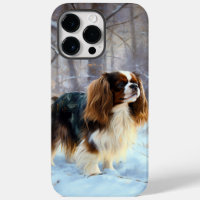 English Toy Spaniel Let It Snow Christmas