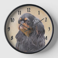English Toy Spaniel Painting Original Animal Art