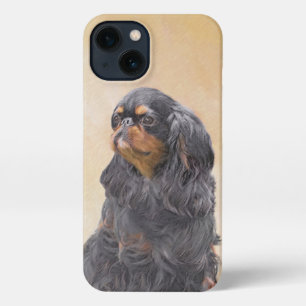 English Toy Spaniel Painting Original Animal Art iPhone 13 Case