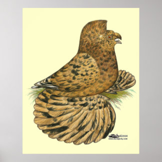 English Trumpeter Almond Poster