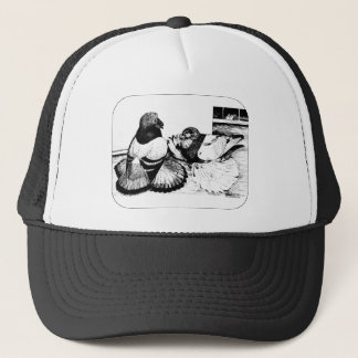 English Trumpeter Pigeons Trucker Hat