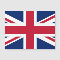 English Union Jack Magnetic Card