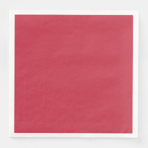 English Vermilion Standard Dinner Napkin