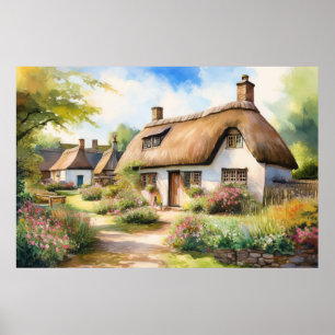 English Village Poster