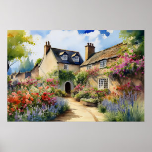 English Village Poster