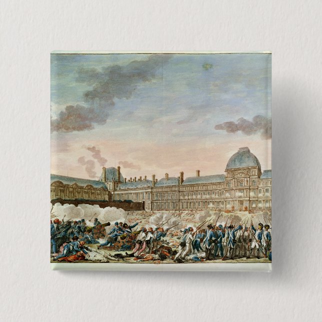 Engraved by Isidore Stanislas Helman 15 Cm Square Badge (Front)