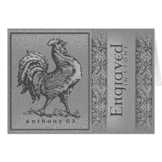 Engraved Card