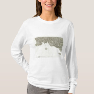 Engraved map of France 2 T-Shirt