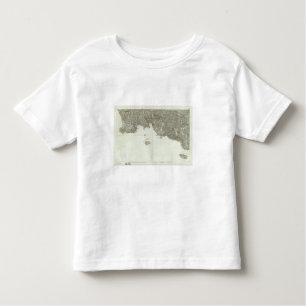 Engraved map of France 2 Toddler T-Shirt