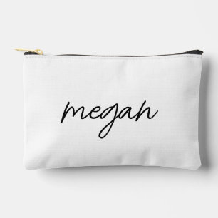 Engraved Name Cosmetic Bag,Monogram Makeup Bag Per