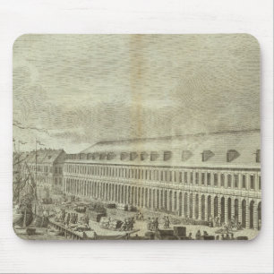 Engraved View of Saint Petersburg 2 Mouse Pad