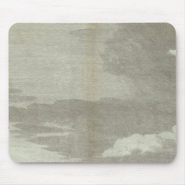 Engraved View of Saint Petersburg 5 Mouse Pad (Front)