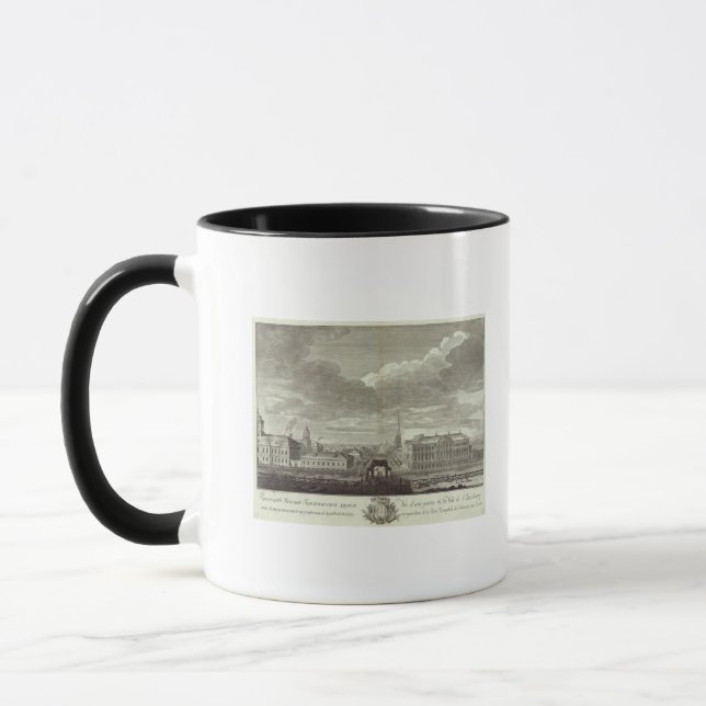 Engraved View of Saint Petersburg 6 Mug (Left)