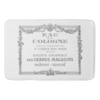 Engraved Vintage French Cologne Ad Art