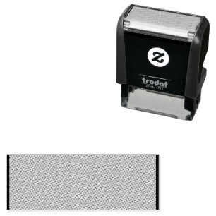 Enhance Your Design with a Brown Background Self-inking Stamp