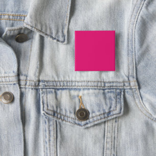 Enhance Your Design with Pink Background  15 Cm Square Badge