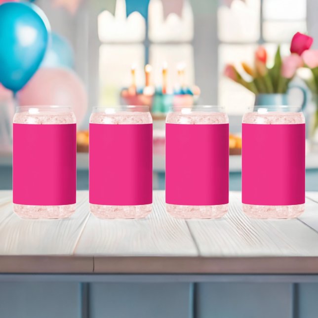 Enhance Your Design with Pink Background  Can Glass (Insitu (Baby Shower))