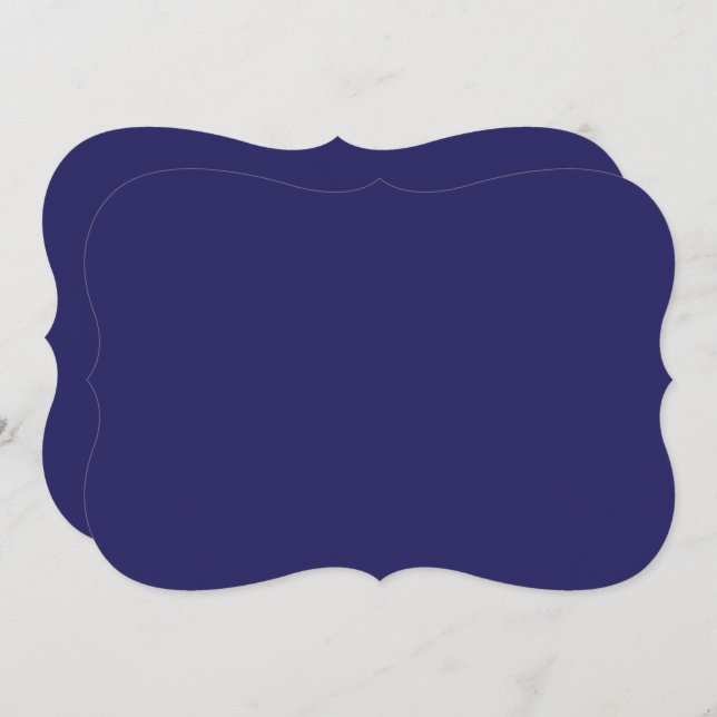 Enhance Your Home Decor with a Stylish Blue  Card (Front/Back)