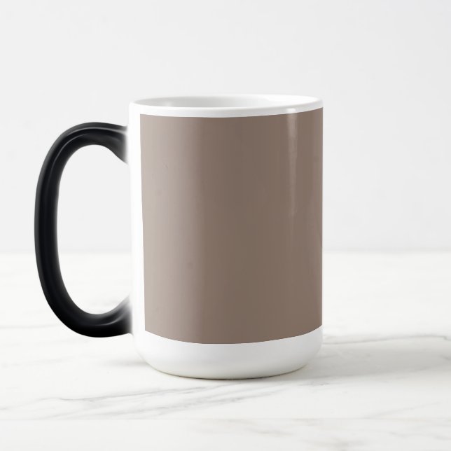 Enhance Your Living Room Style with a Brown  Magic Mug (Left)