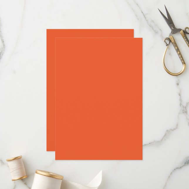 Enhance Your Space with an Eye-Catching Orange Programme (Front/Back In Situ)