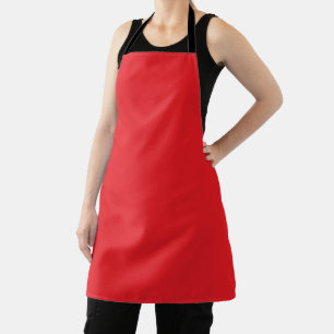 Enhance Your Website Banner with Red Background Apron