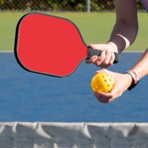 Enhance Your Website Banner with Red Background  Pickleball Paddle