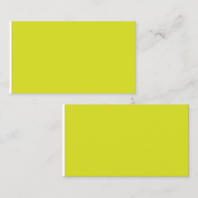 Enhance Your Website Design a Yellow Background Calling Card (Front/Back)
