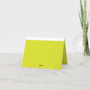Enhance Your Website Design a Yellow Background Thank You Card
