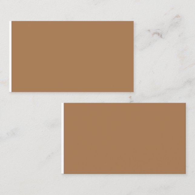 Enhance Your Website Design with a Stunning Brown  Calling Card (Front/Back)