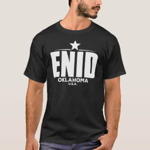 Enid Oklahoma Retro Vintage T-Shirt